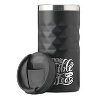 Mug Acier recyclé noir 280ml - 